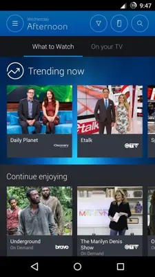 Fibe TV android App screenshot 7